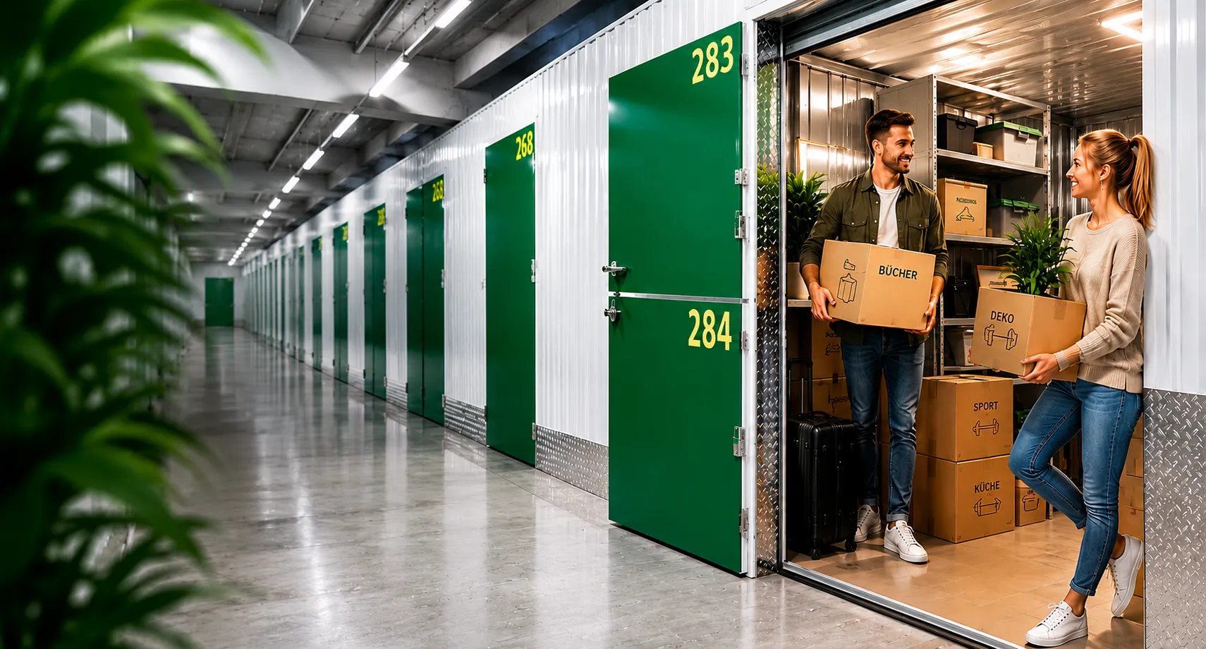Saubere Selfstorage-Lagerboxen in Aichach